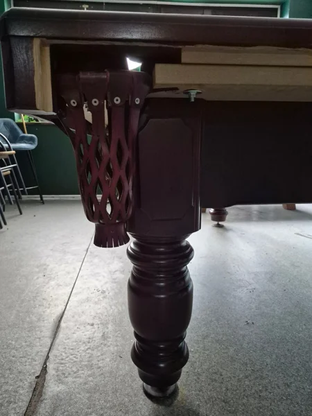 2 Stoły Bilardowe WIK Piramida 8 FT – Lite Drewno, Płyta Kamienna — zdjęcie 5